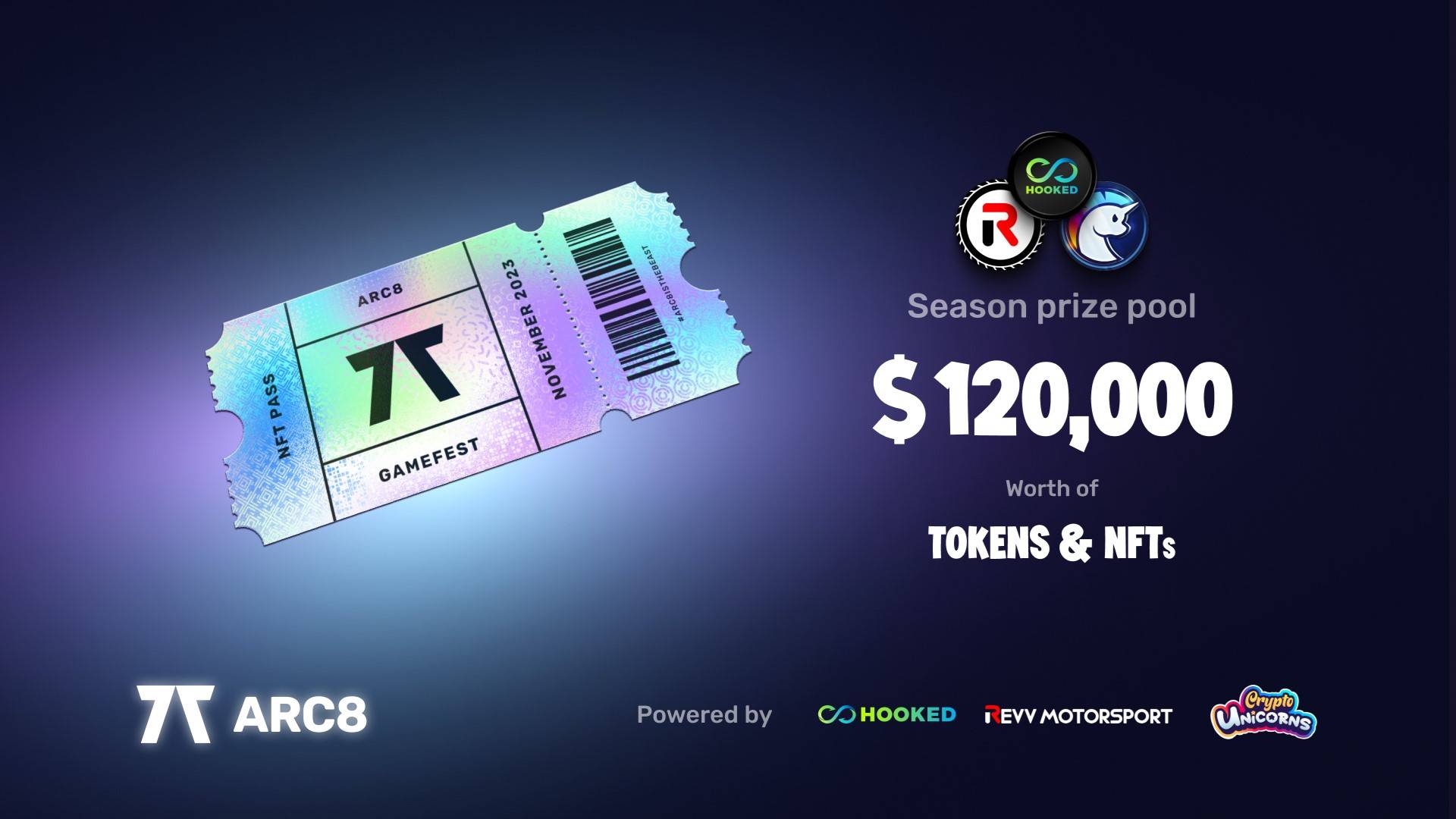 Arc8 Unleashes GameFest Extravaganza with $120,000 Prize Pool and Exclusive NFTs