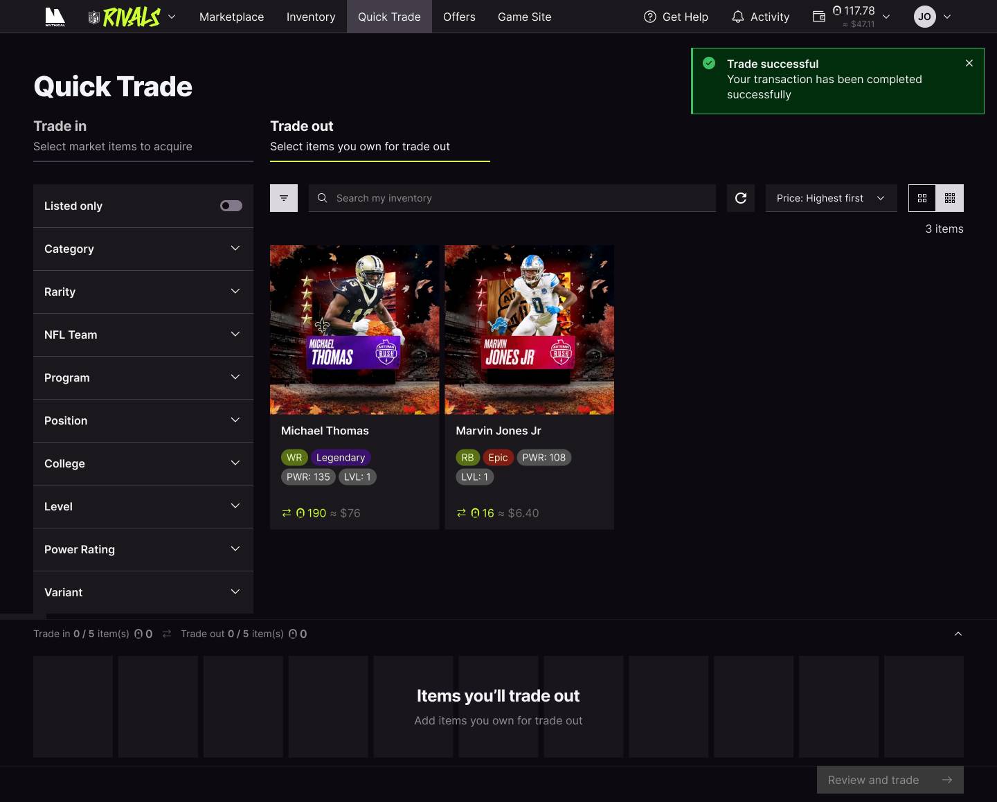 Mythical Games Introduces Game-Changing "Quick Trades" Feature to Mythical Marketplace
