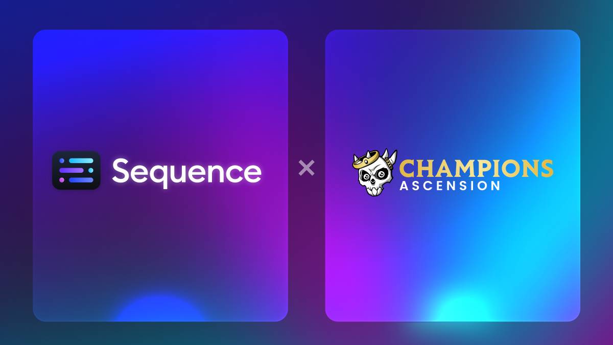 Champions Ascension x Sequence Partnership - Future of Web3 RPG
