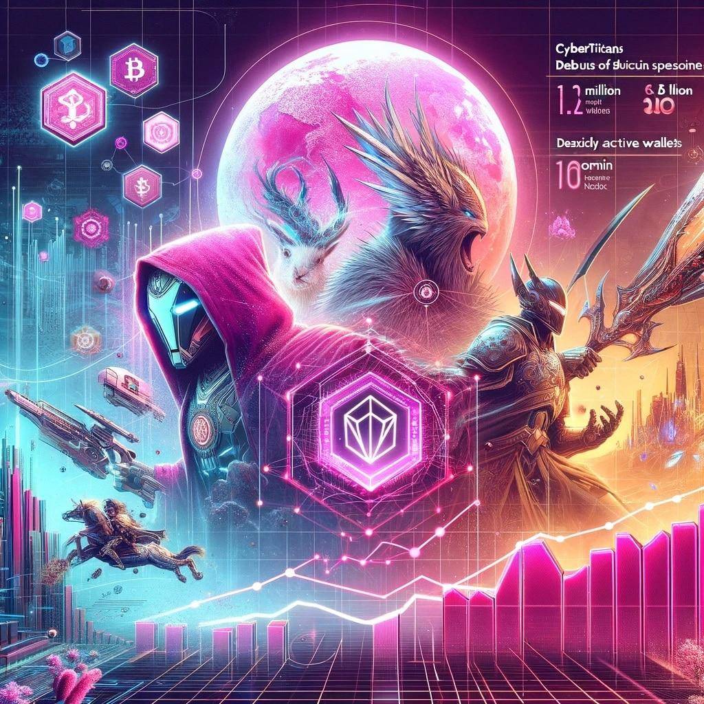 Crypto Game News: CyberTitans' Season, King of Destiny's Launch, and Ronin's User Surge in 2024
