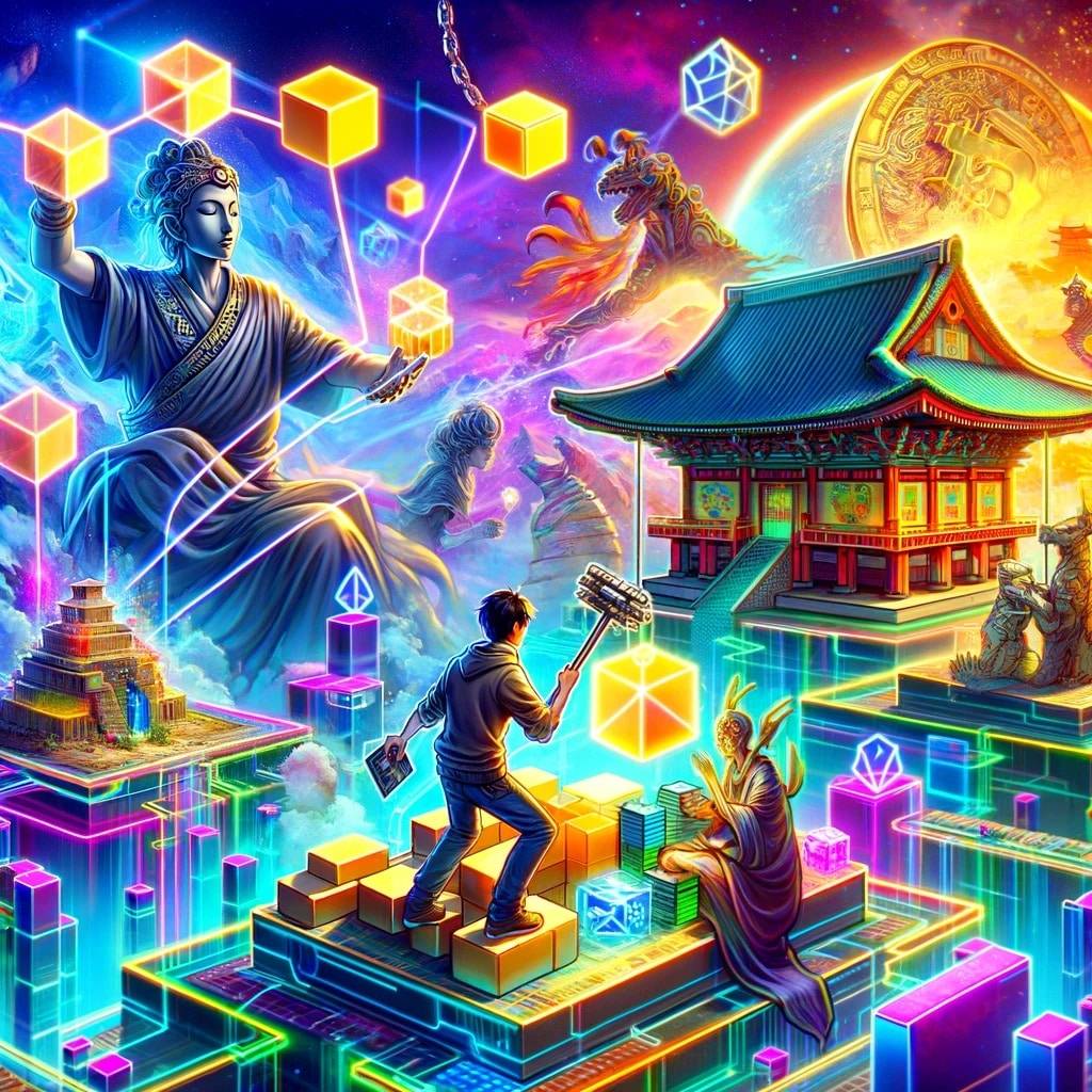 Join Hanjin Tan in The Sandbox and Master Blockchain in Gods Unchained